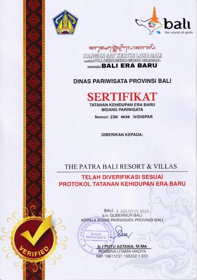 Villas At The Patra Bali Resort And Villas - Chse Certified Kuta Lombok Exteriör bild